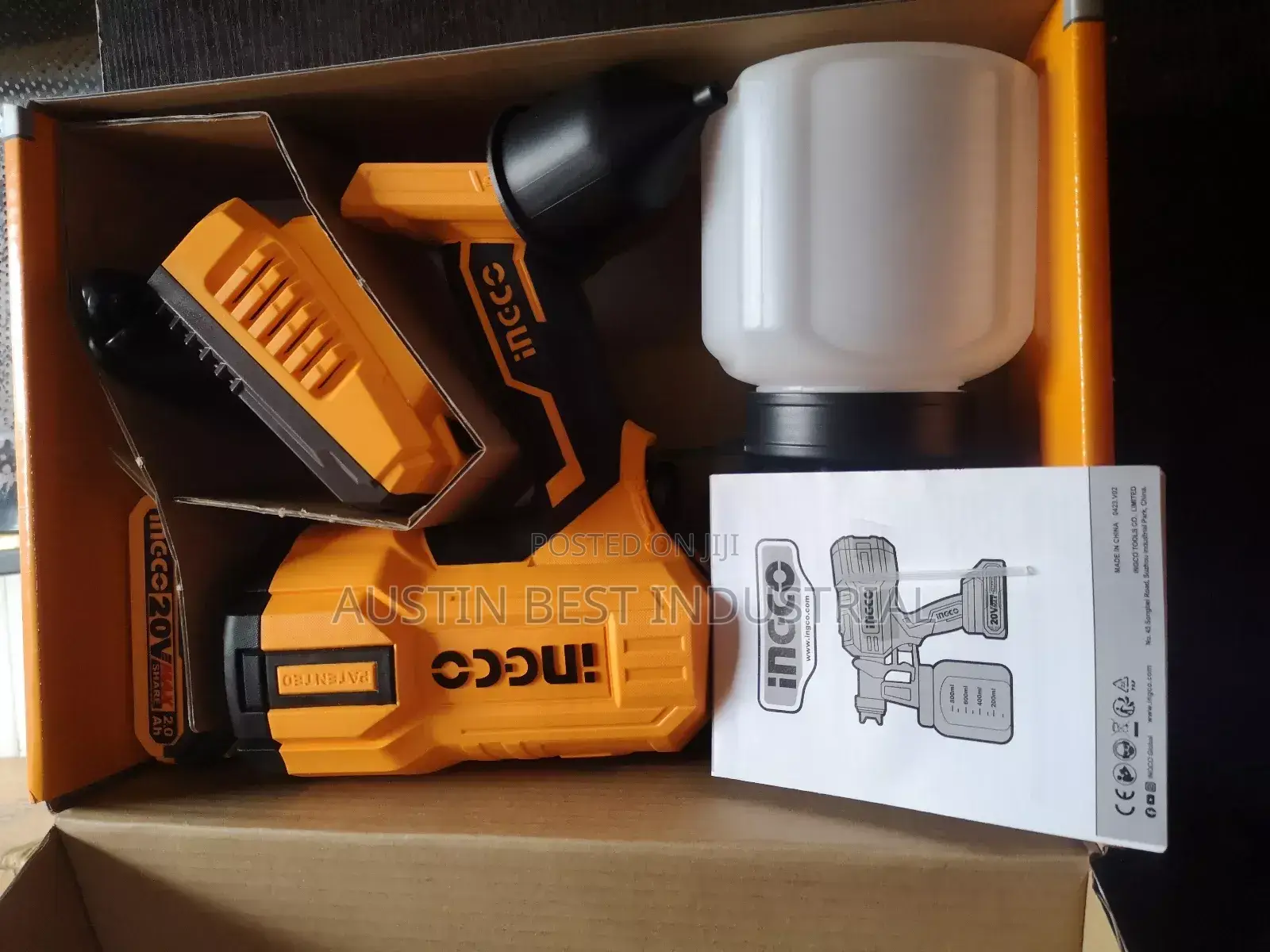 Ingco Cordless Spray Gun.