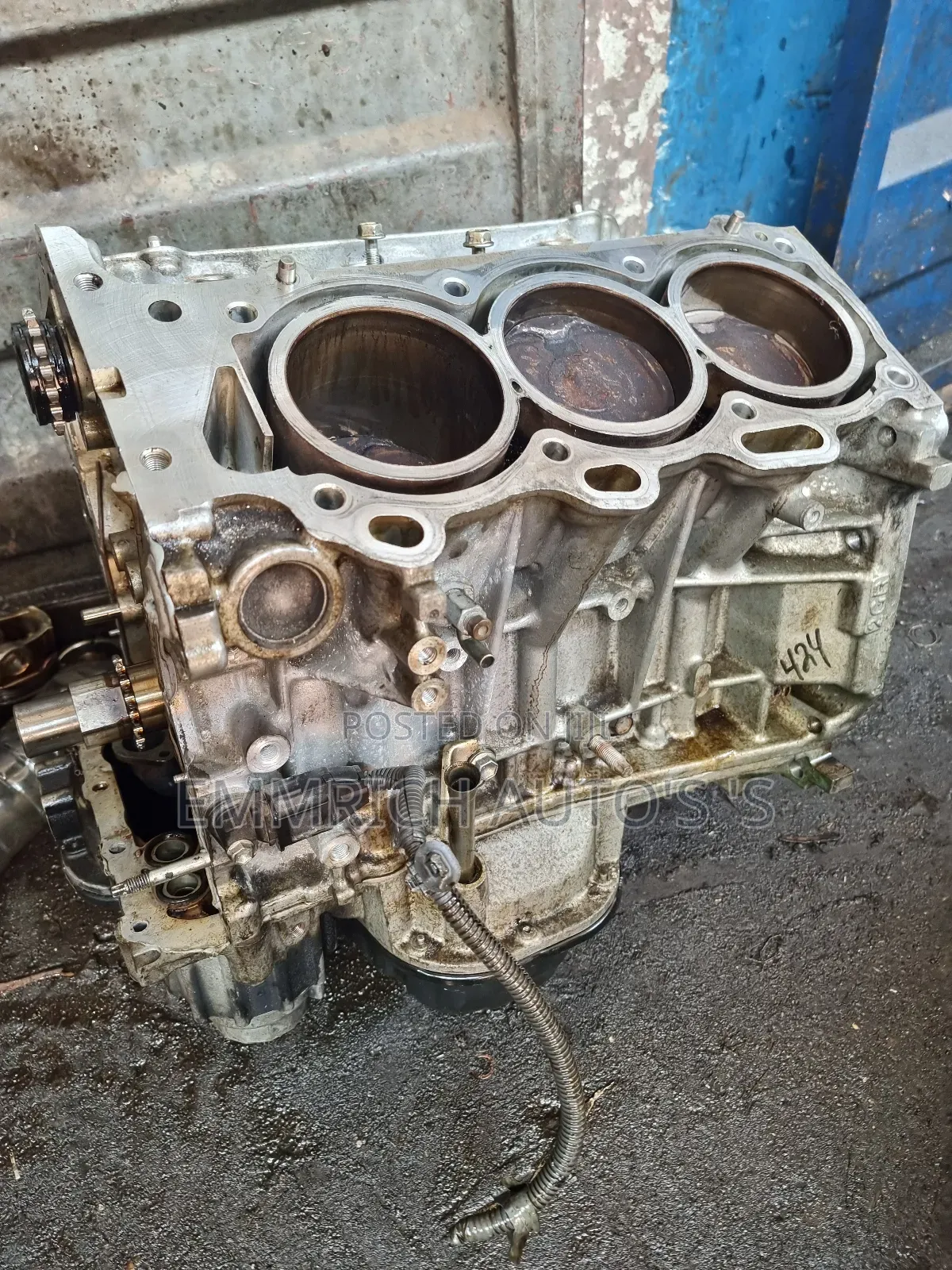 2gr Half Engine