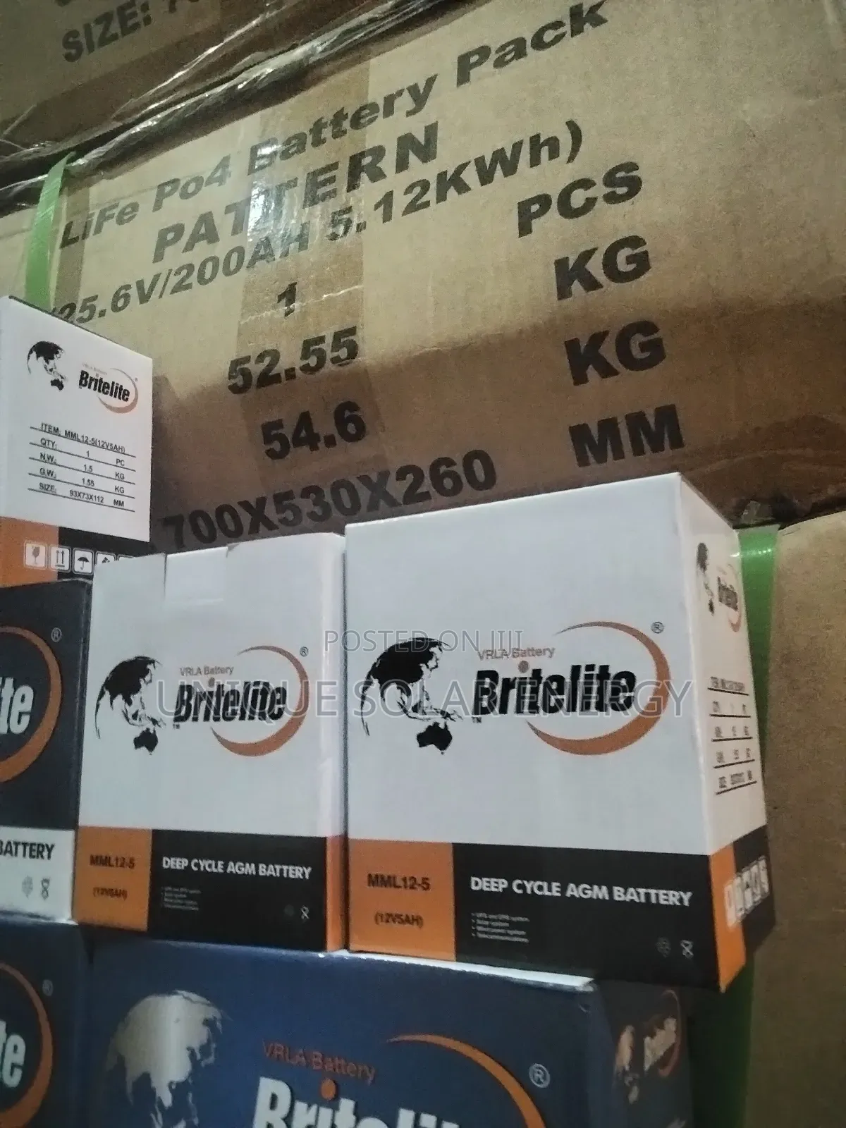 Britelite 5ah 12v Deep Cycle Battery