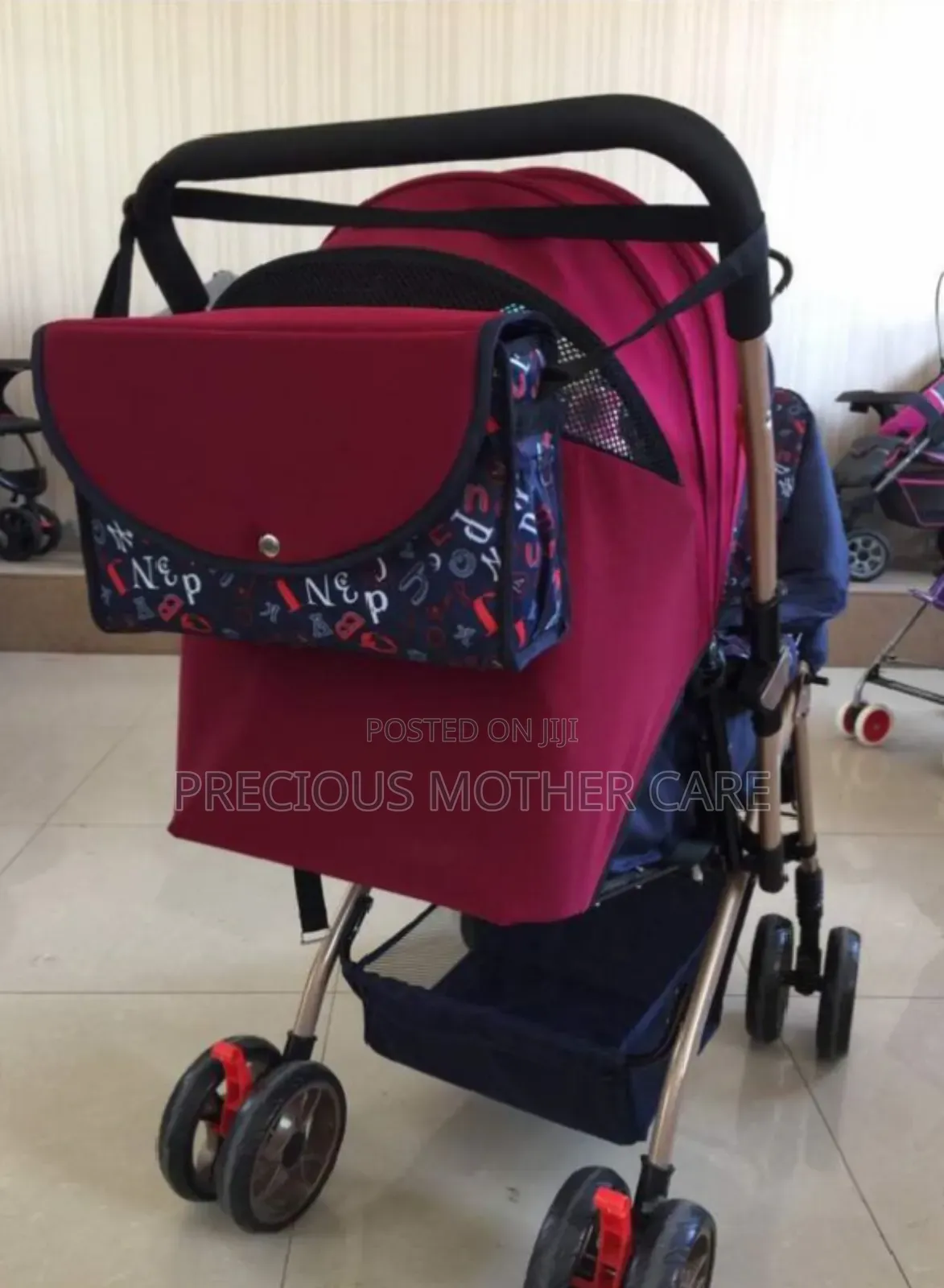 Baby Stroller With Baby Carrier,Bag and Mosequitoes Net
