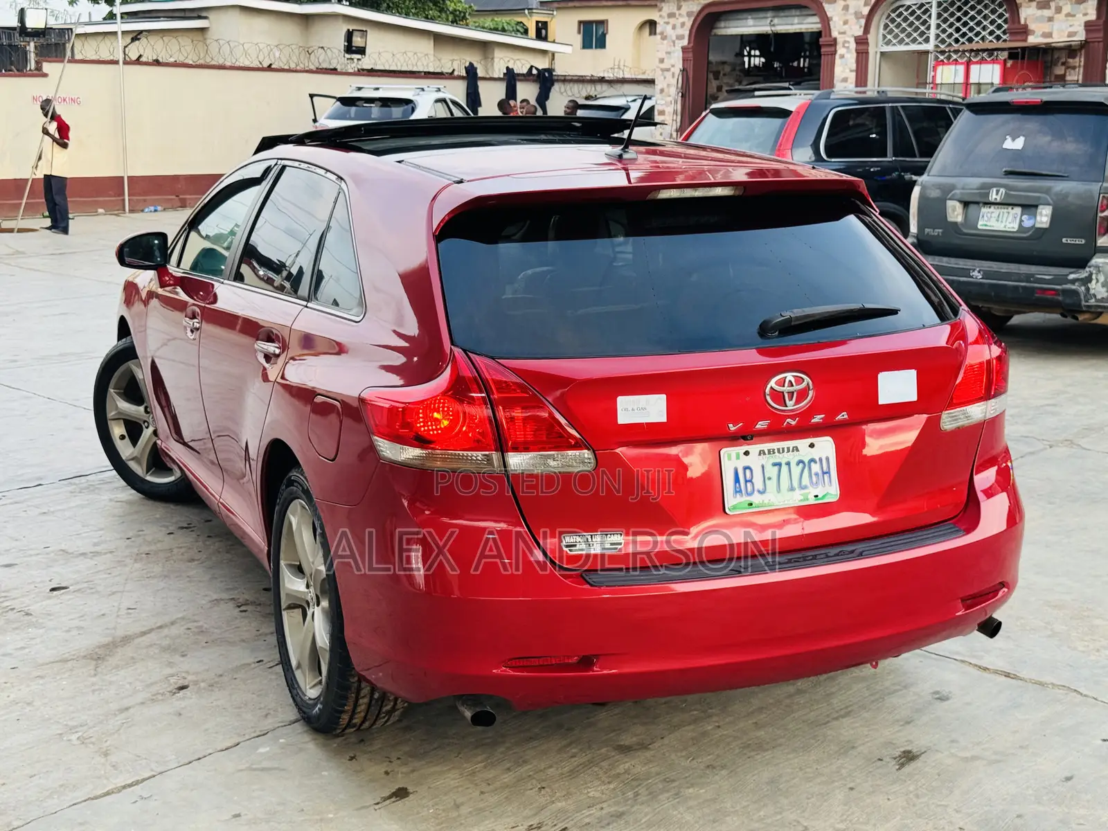Toyota Venza V6 2011 Red