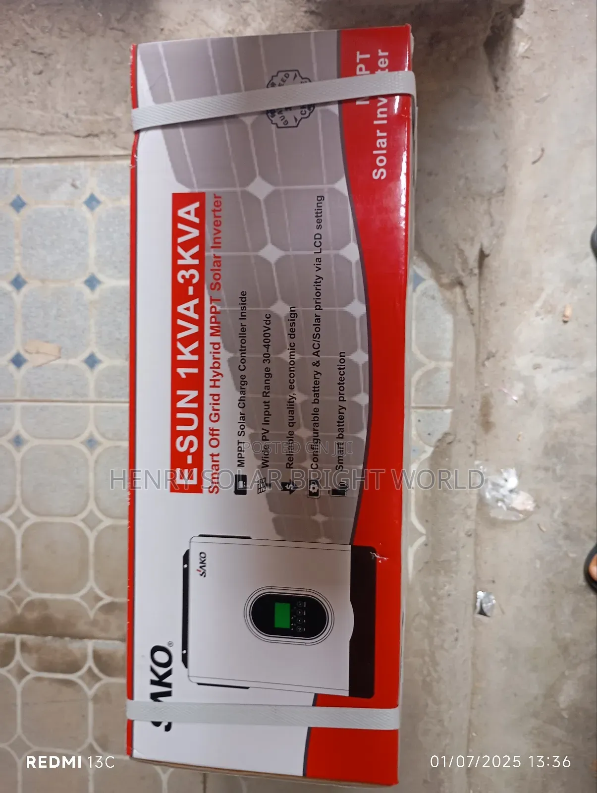 Sako 2kva 12v Hibrid Inverter