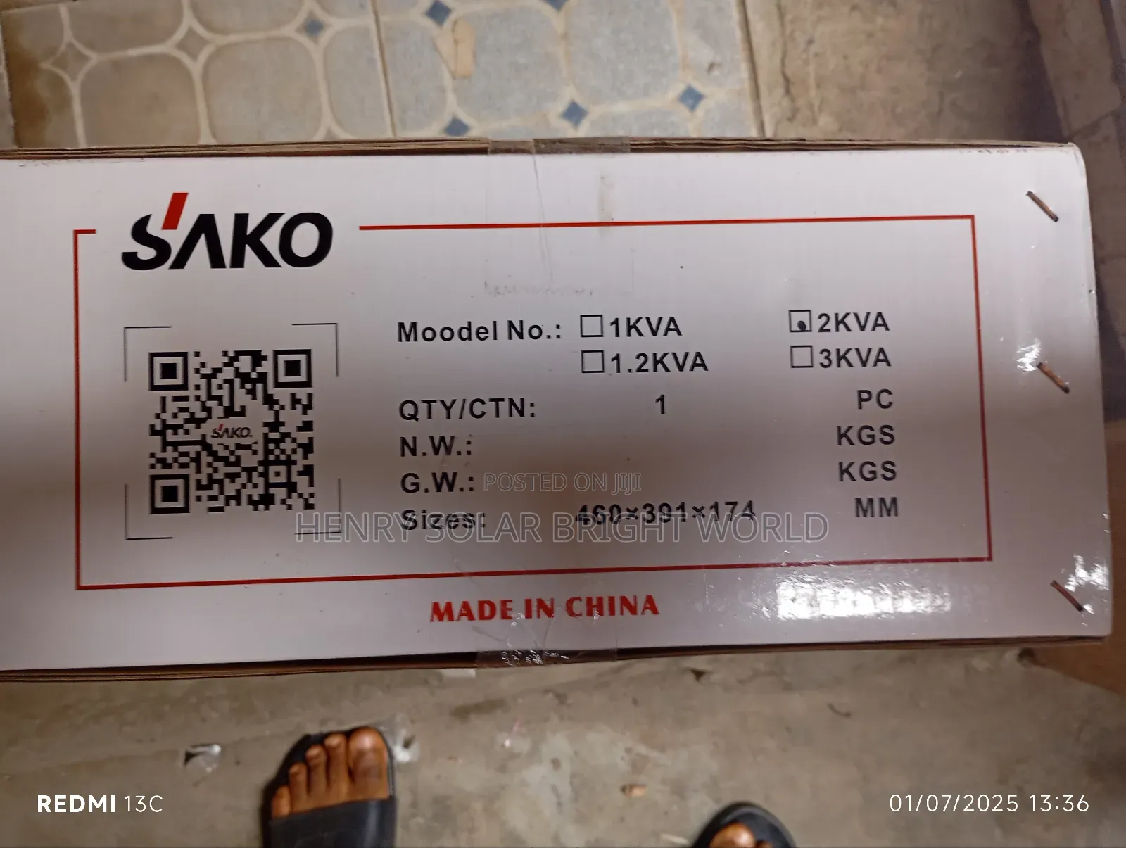 Sako 2kva 12v Hibrid Inverter