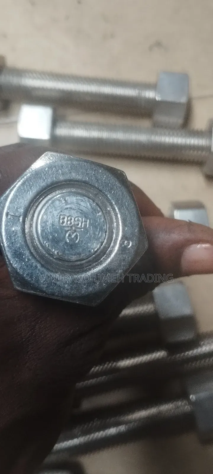 7/8 X 150mm Stainless Steel Stud Bolt and Nuts