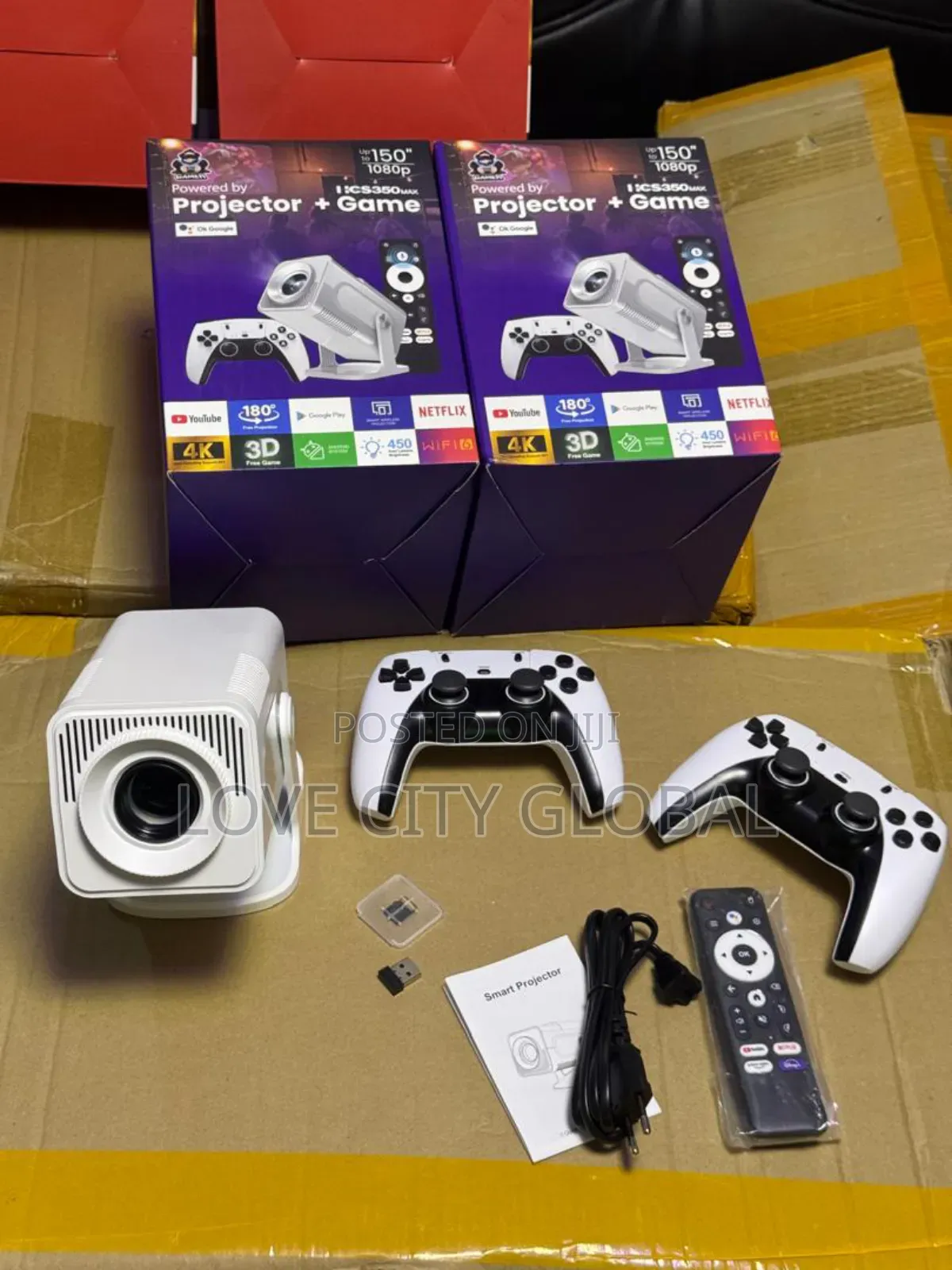 Hcs350max Gaming Home Theatre Projector Wifi Android11