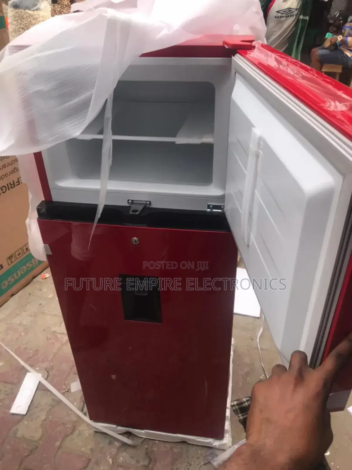 Original Double Doorstanding Fridge Can With Water Dispenser