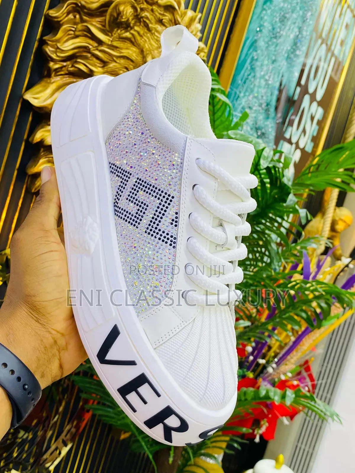 Pure Luxury Men's Sneakers Versace Well Banded Package