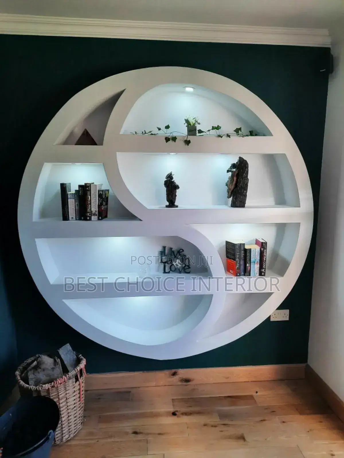 Finished Pop Design and Wall Design