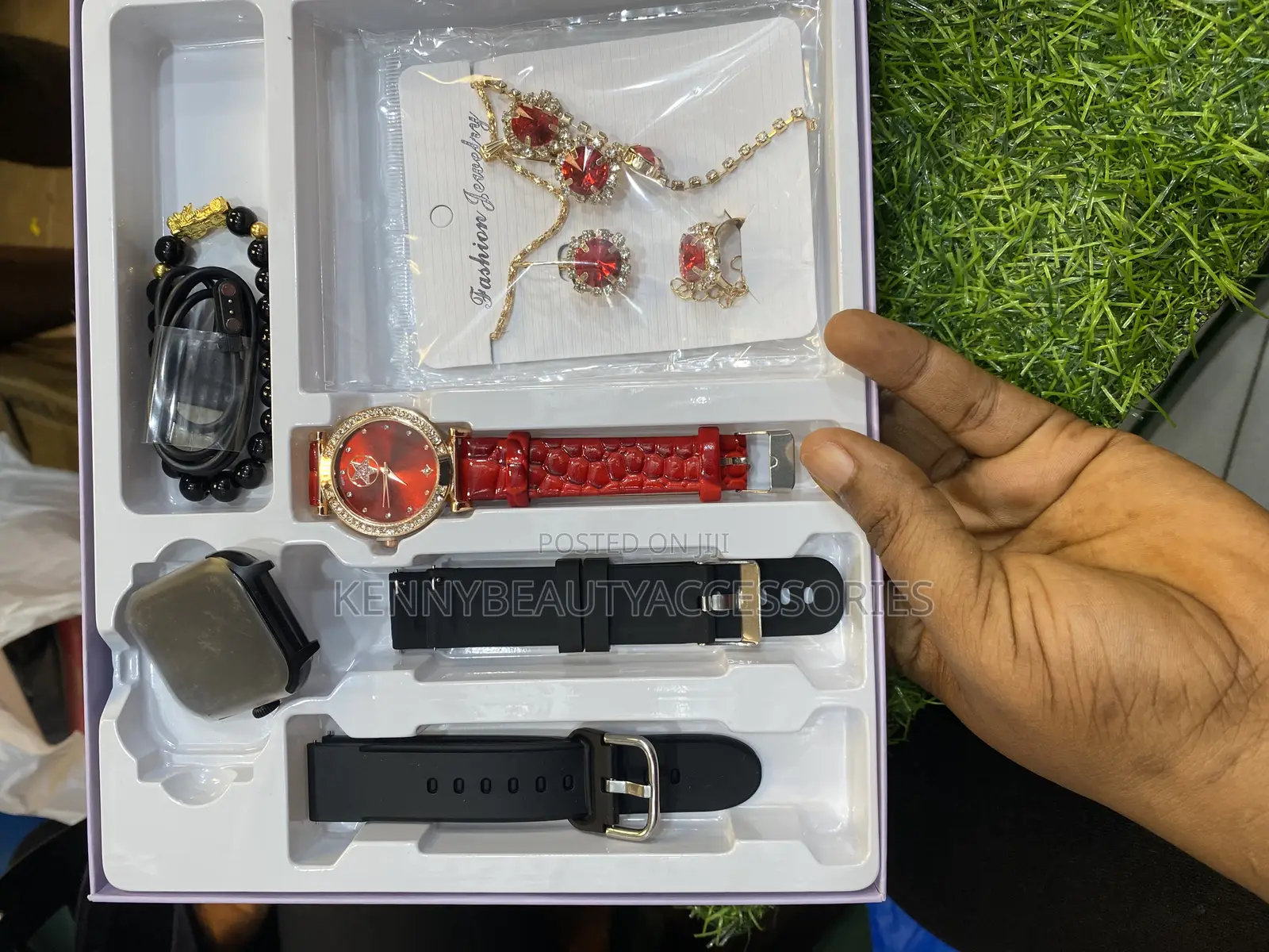Smartwatch Jewelry Gift Set (All-in-one Box)