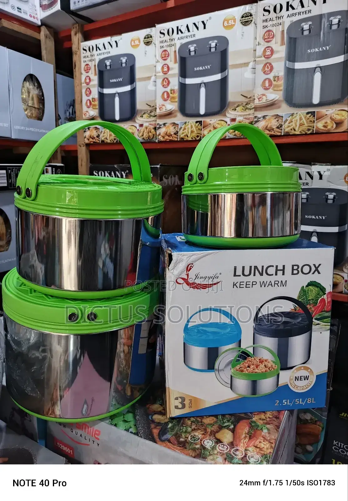 3 Sets of Lunchbox Food Warmer