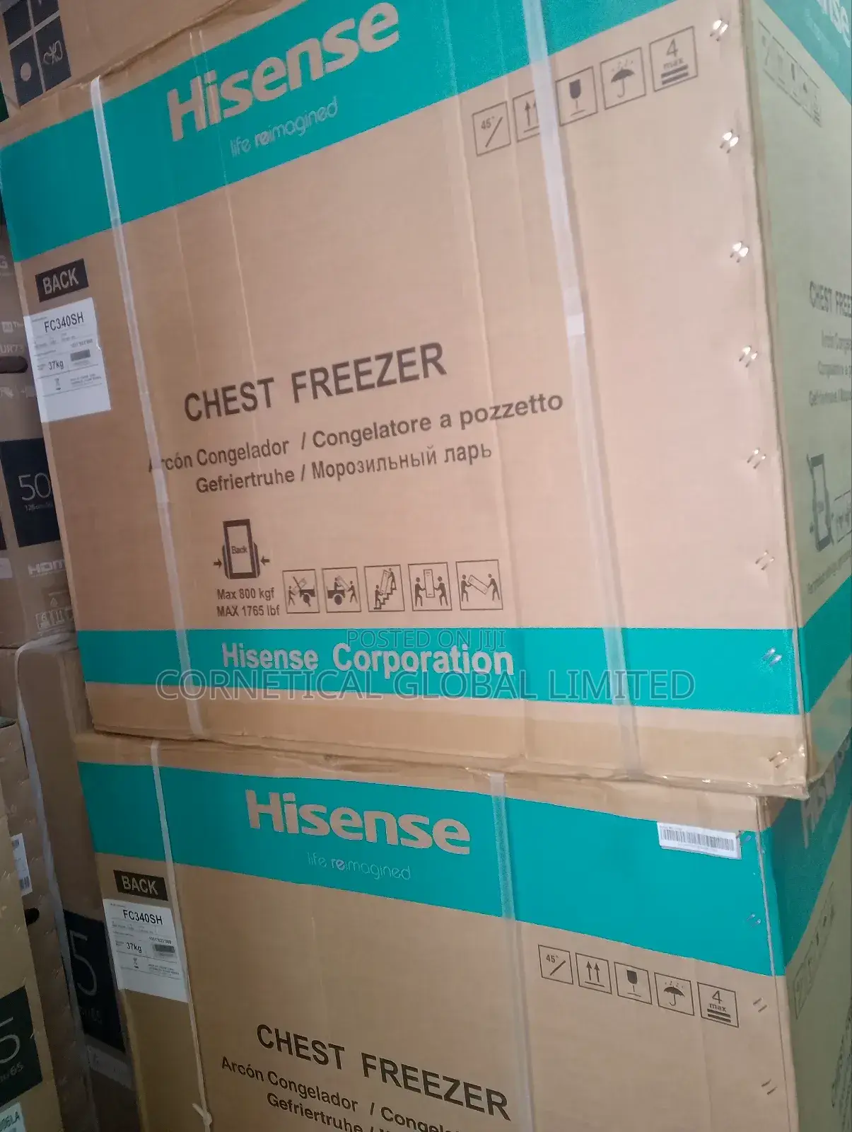 Hisense 250litres Chest Freezer 340sh