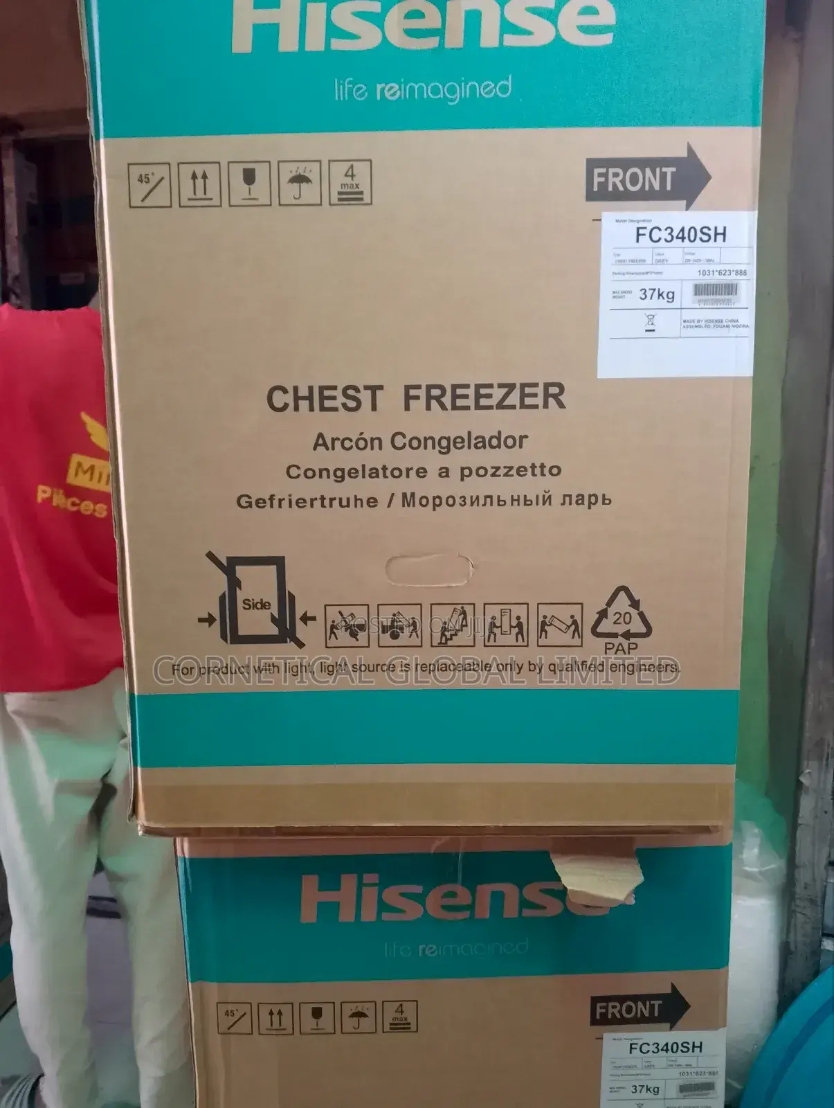Hisense 250litres Chest Freezer 340sh