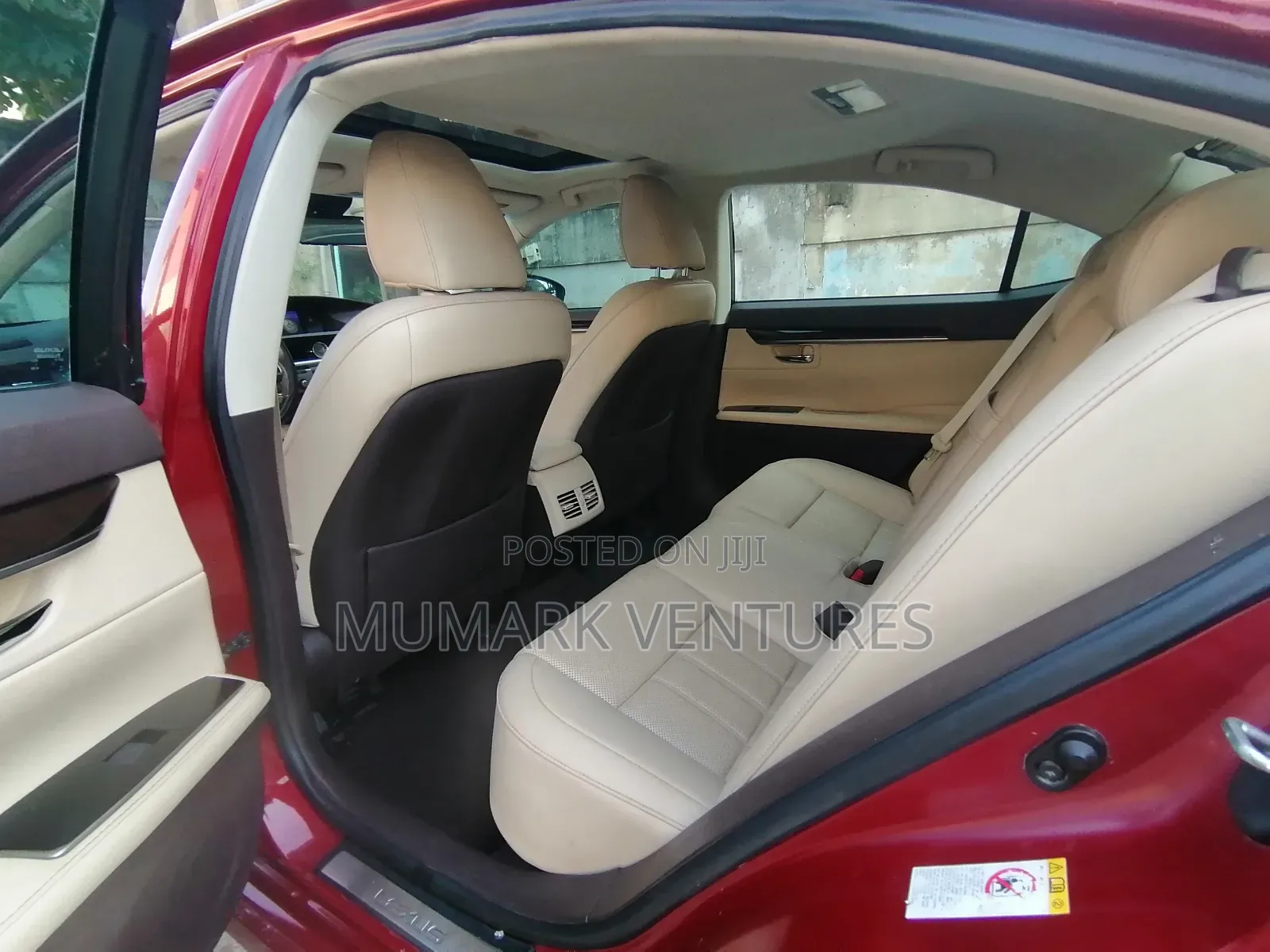 Lexus ES 350 FWD 2017 Red