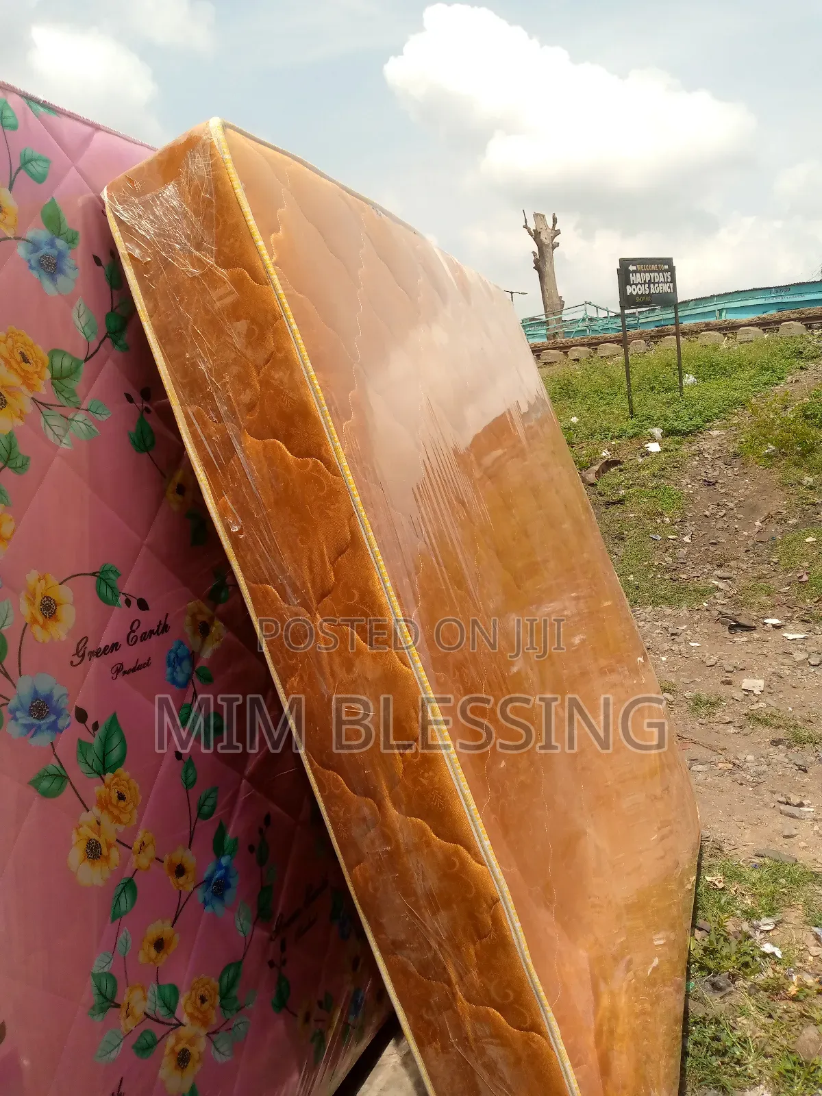 6 by 6 by 10 Inches Semi Orthopedic Mattress