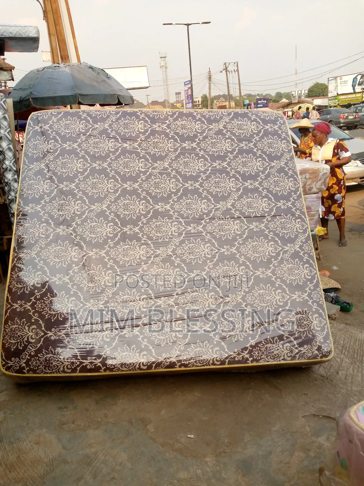 6 by 6 by 12 Inches Mattress Semi Orthopedic