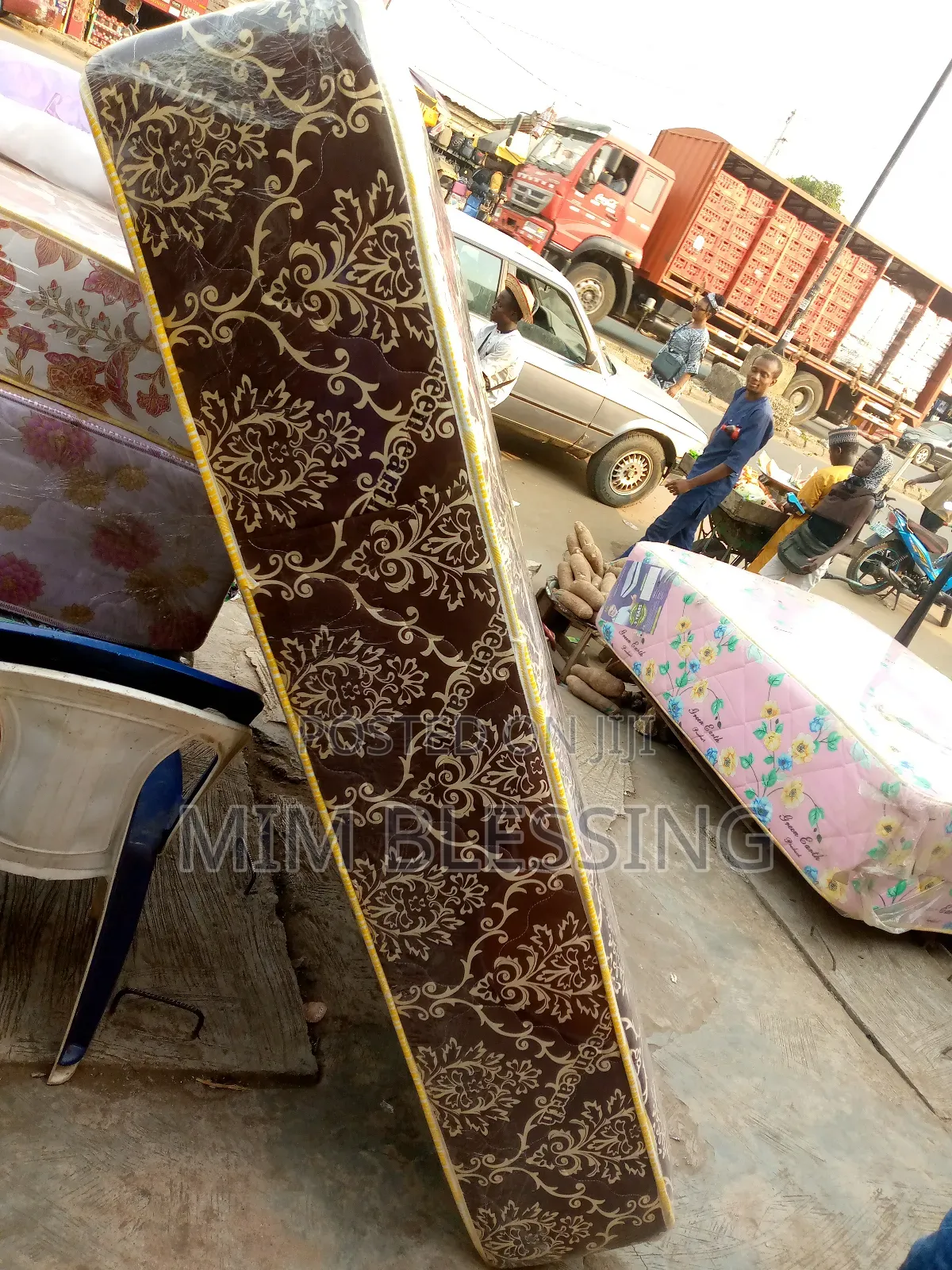 6 by 6 by 12 Inches Mattress Semi Orthopedic