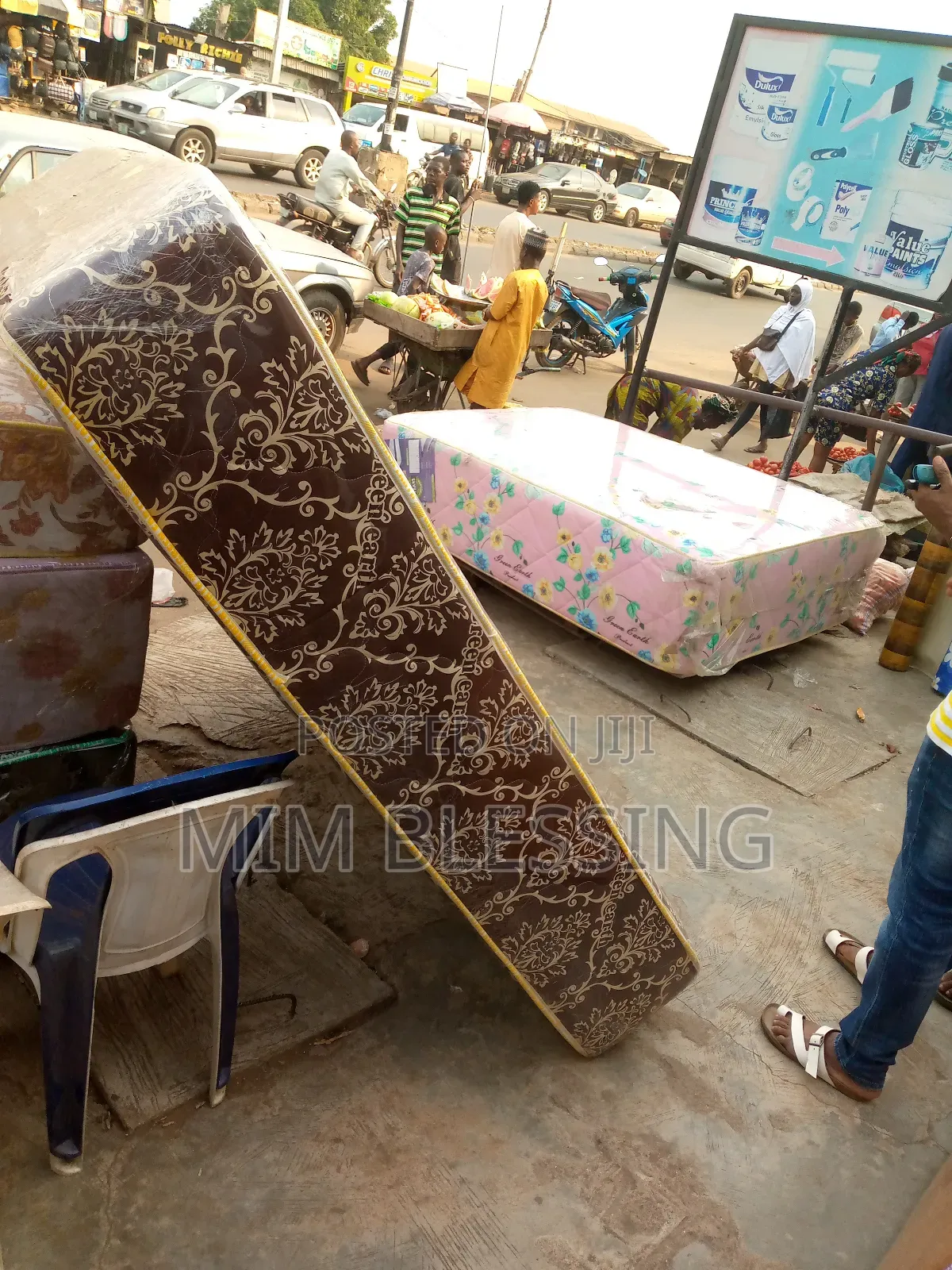 6 by 6 by 12 Inches Mattress Semi Orthopedic