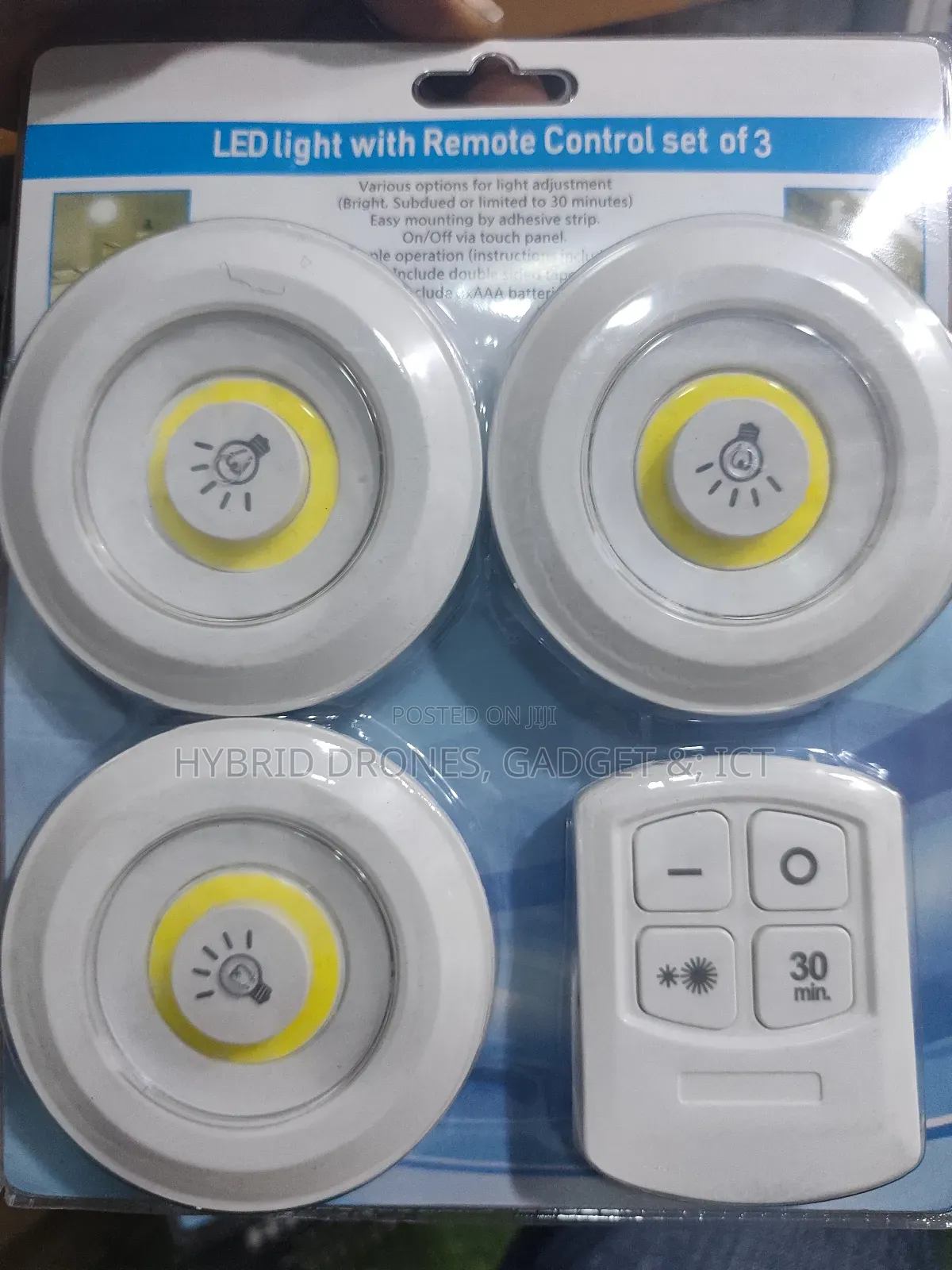 3 in 1 Cupboard Lights / Cabinet for Room Lighting