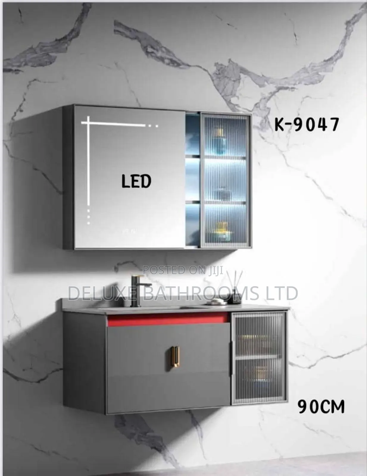 Bathroom Cabinet L Led Mirror