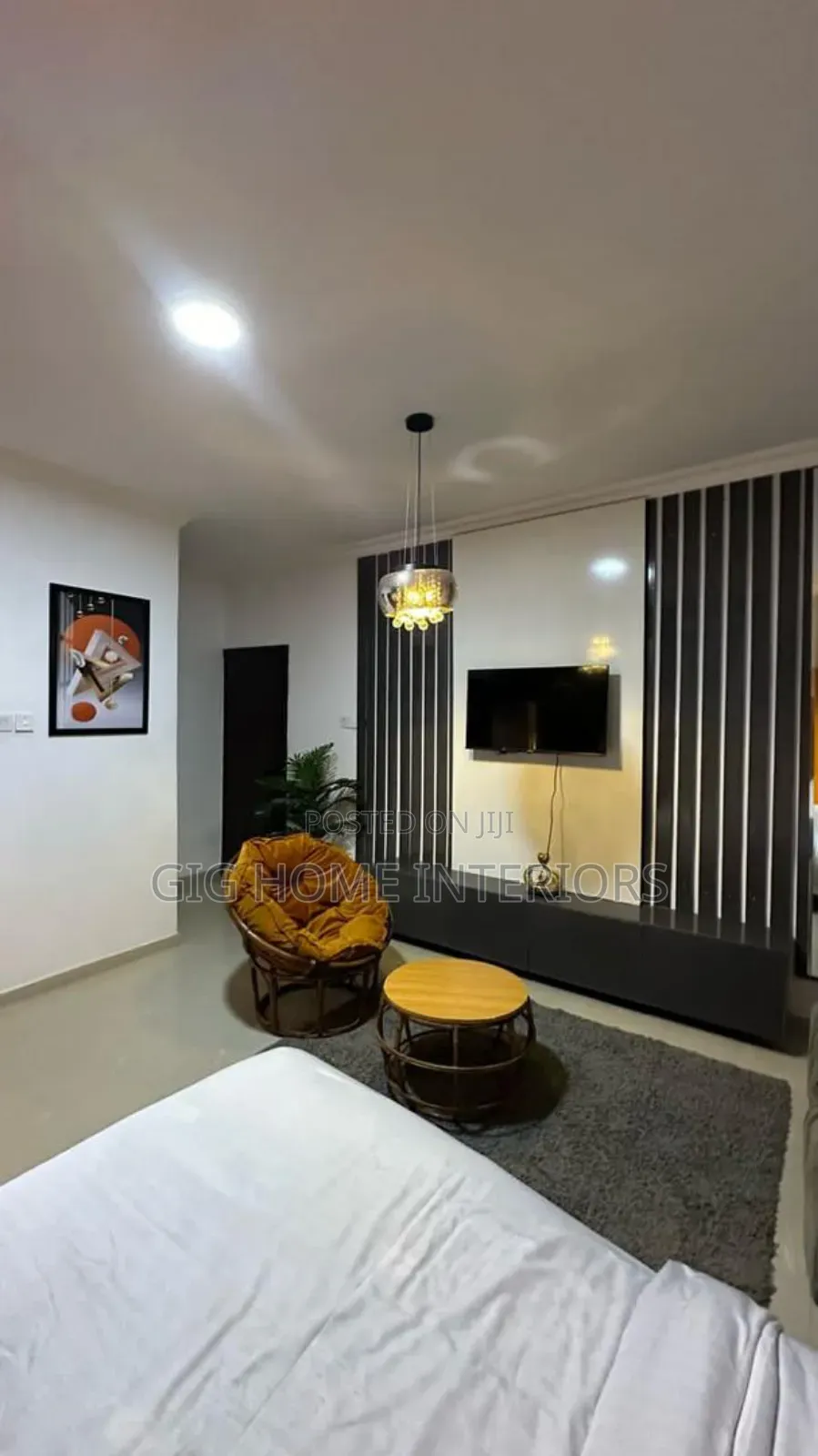 Furnished Studio Apartment in Salem, Ikate for rent