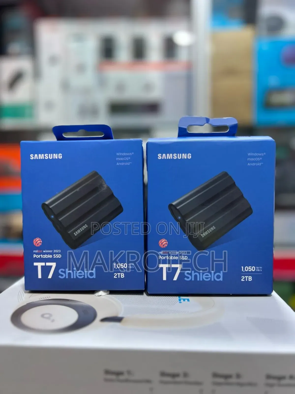 Samsung T7 Shield Portable Ssd 2tb - Usb 3.2 Gen.2 External