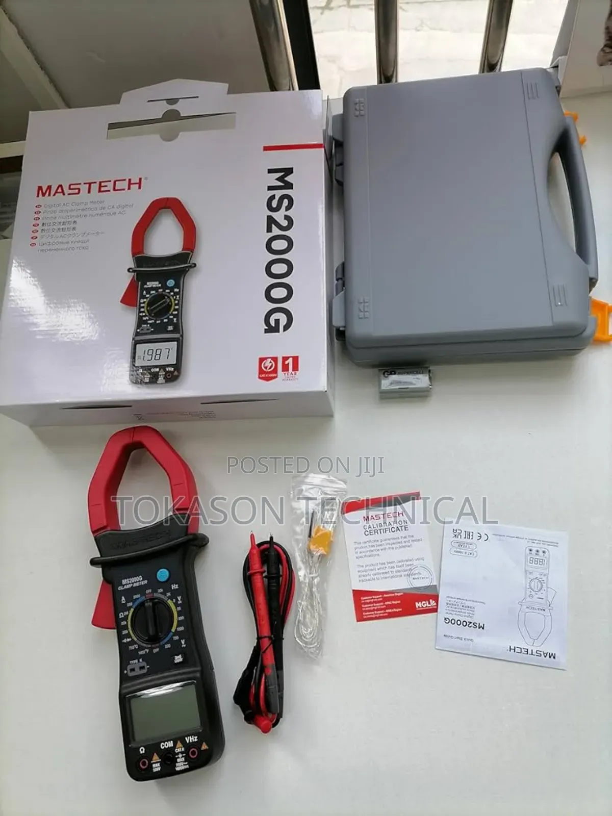 Mastech Ms2000g Digital Ac/Dc Clamp Meter