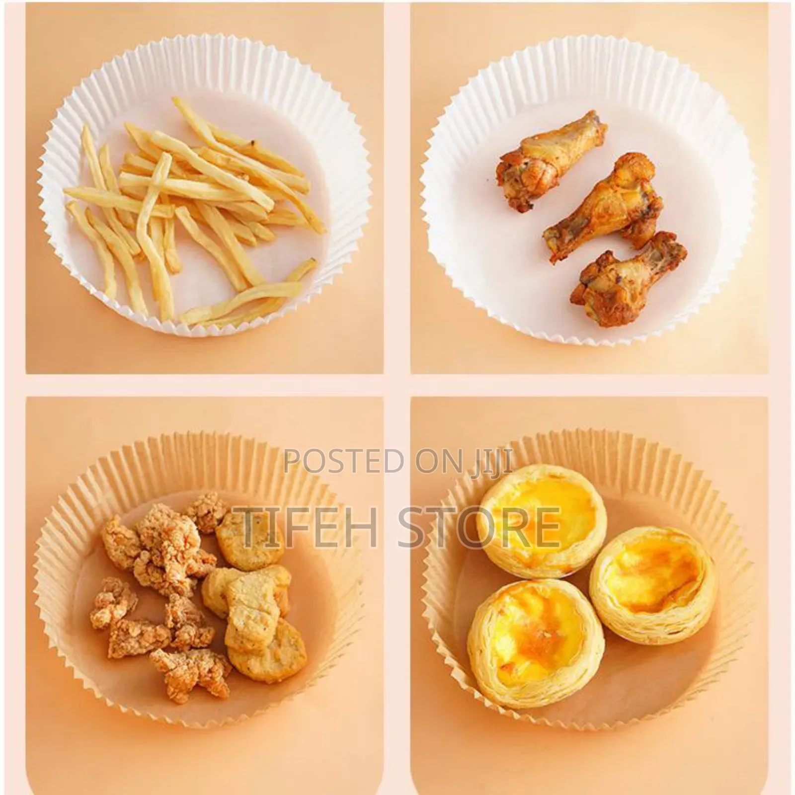 50 Pieces Air Fryer Paper