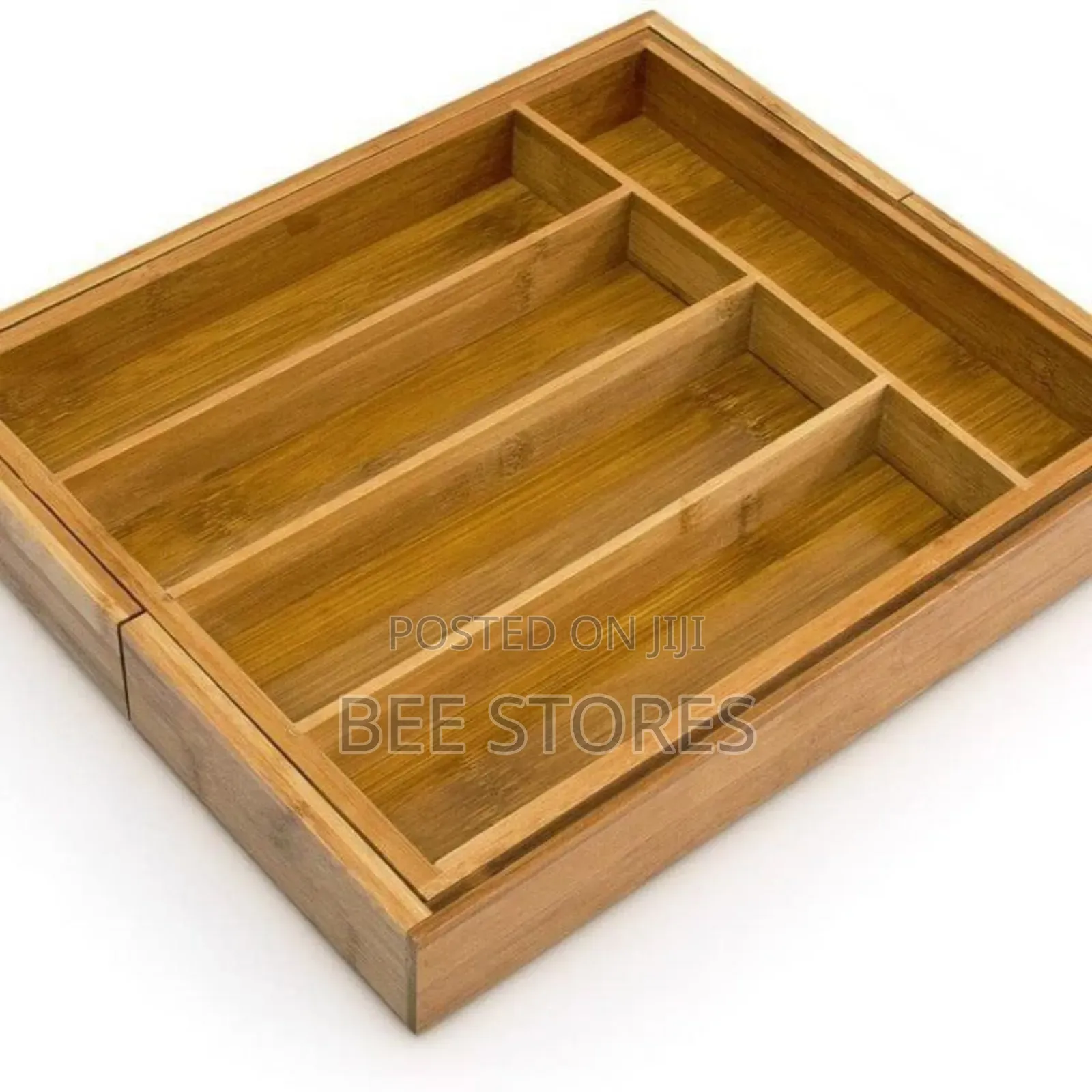 Quality Wooden Expandable Cutlery Rack