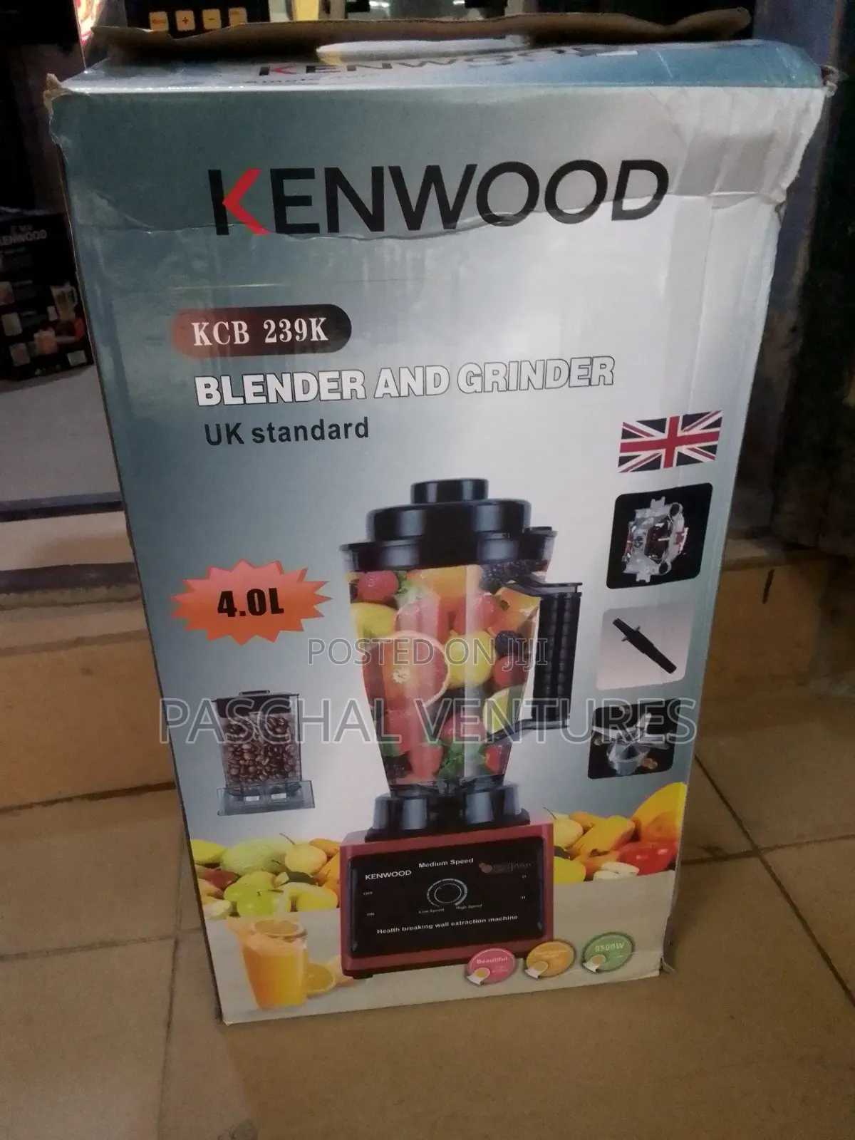 4 Litres Blender Machine 2 in 1