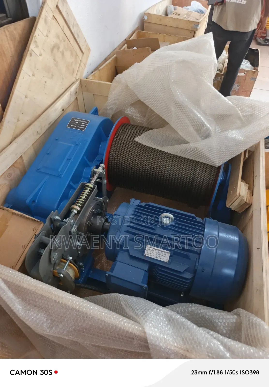 3ton Heavy Duty Industrial Winch