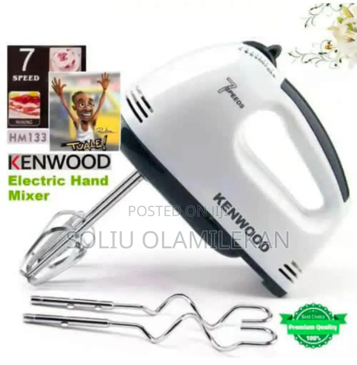 7 Speed Kenwood (450w) Hand Mixer -