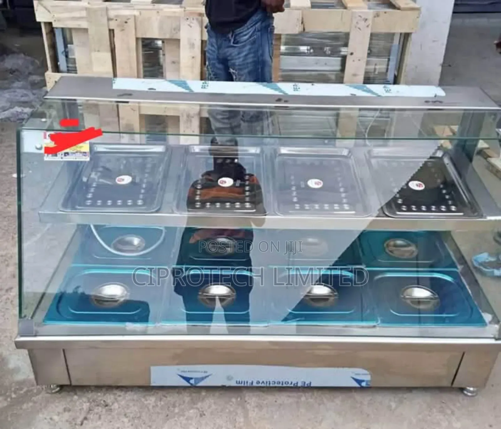 Warmer or Baine Marie 5 Plates N 5 Pots