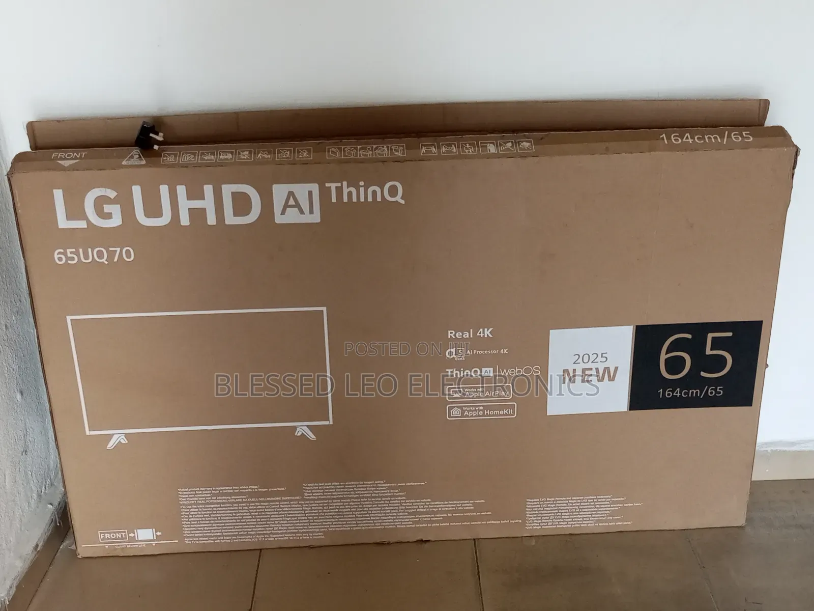 65 Inches With Inbuld Bluetooth Netflix Wifi Facebook