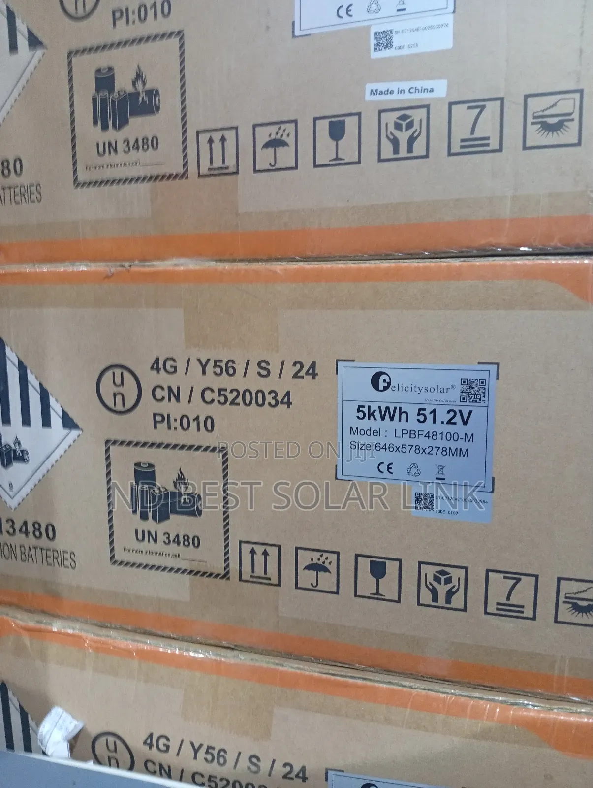 5kw48v Felicity Lithium Ion Battery