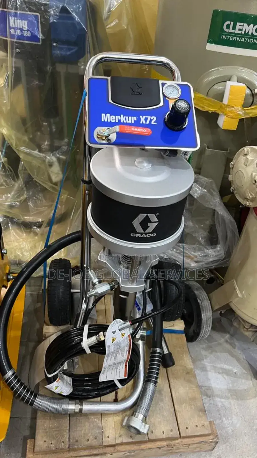 Graco Airless Spray Machine Mercur X72