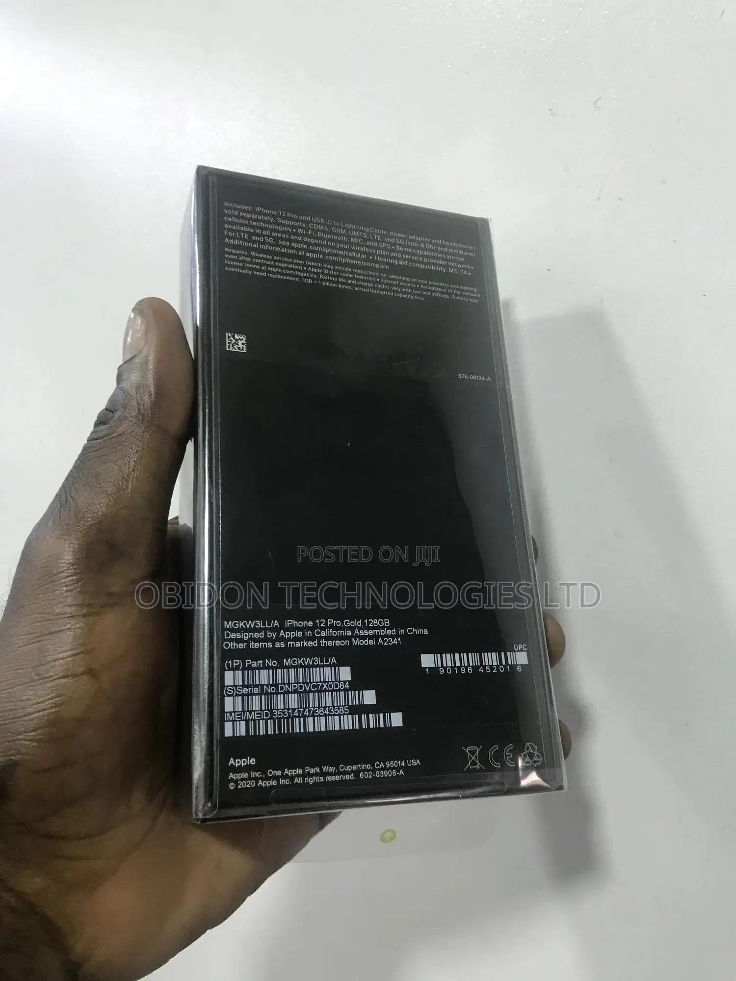 New Apple iPhone 12 Pro 128 GB Gold