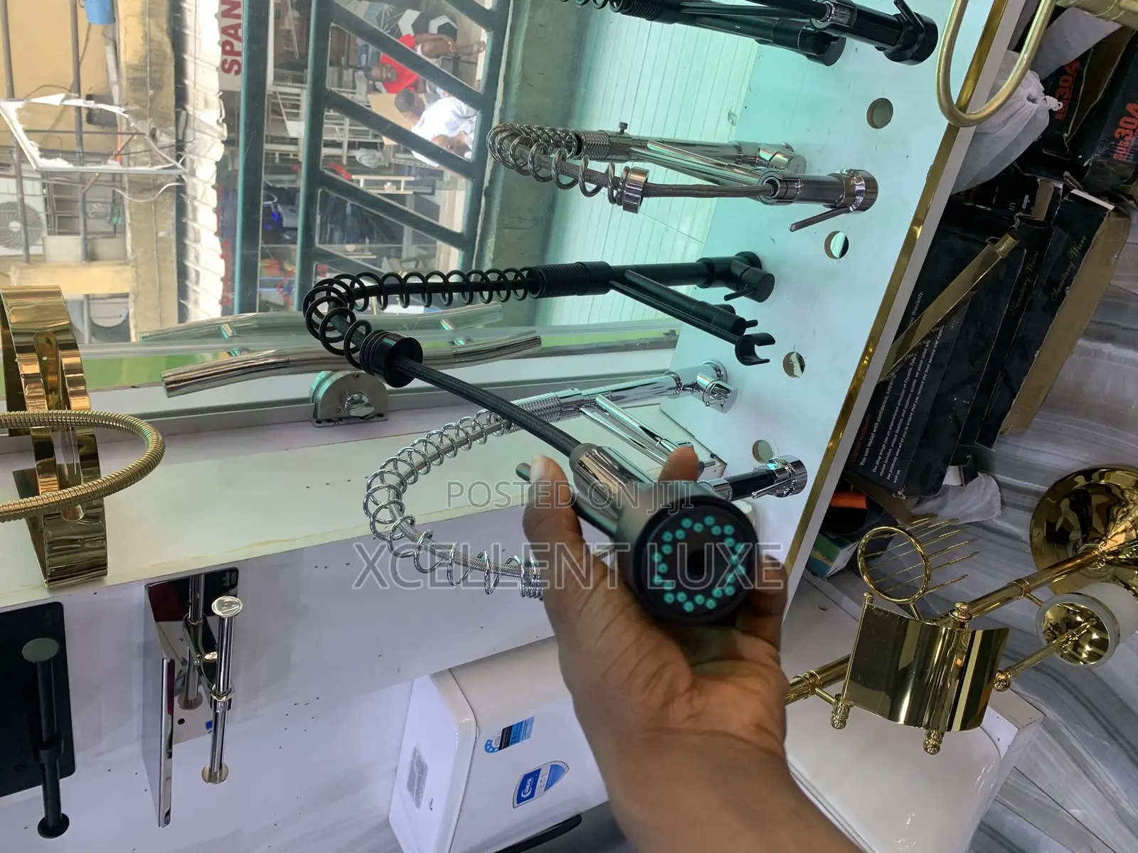Extra Hight Sink Mixer Tap With Double Tap