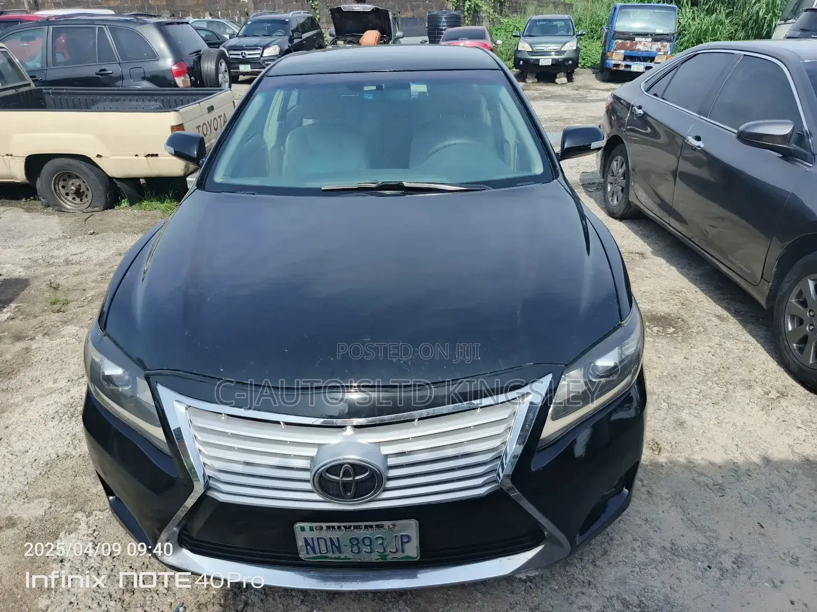 Toyota Camry XLE 4dr Sedan (2.4L 4cyl 5A) 2009 Black