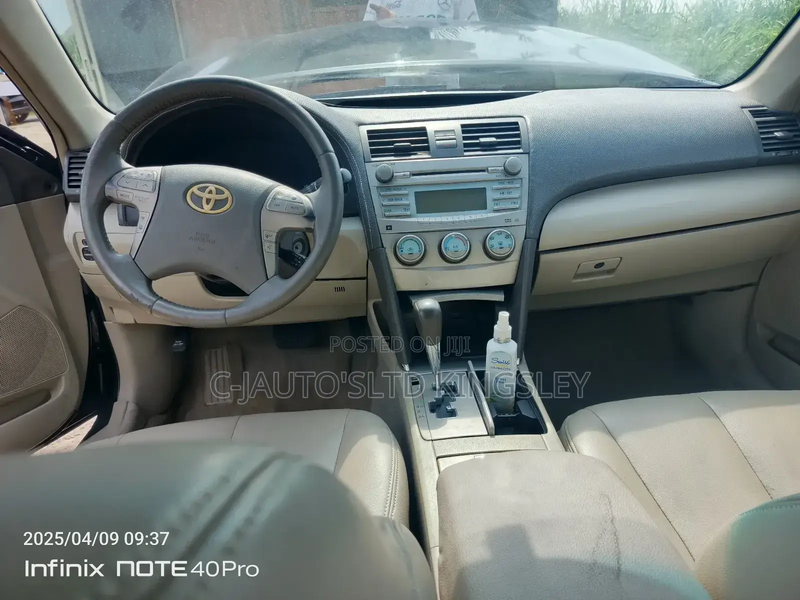 Toyota Camry XLE 4dr Sedan (2.4L 4cyl 5A) 2009 Black