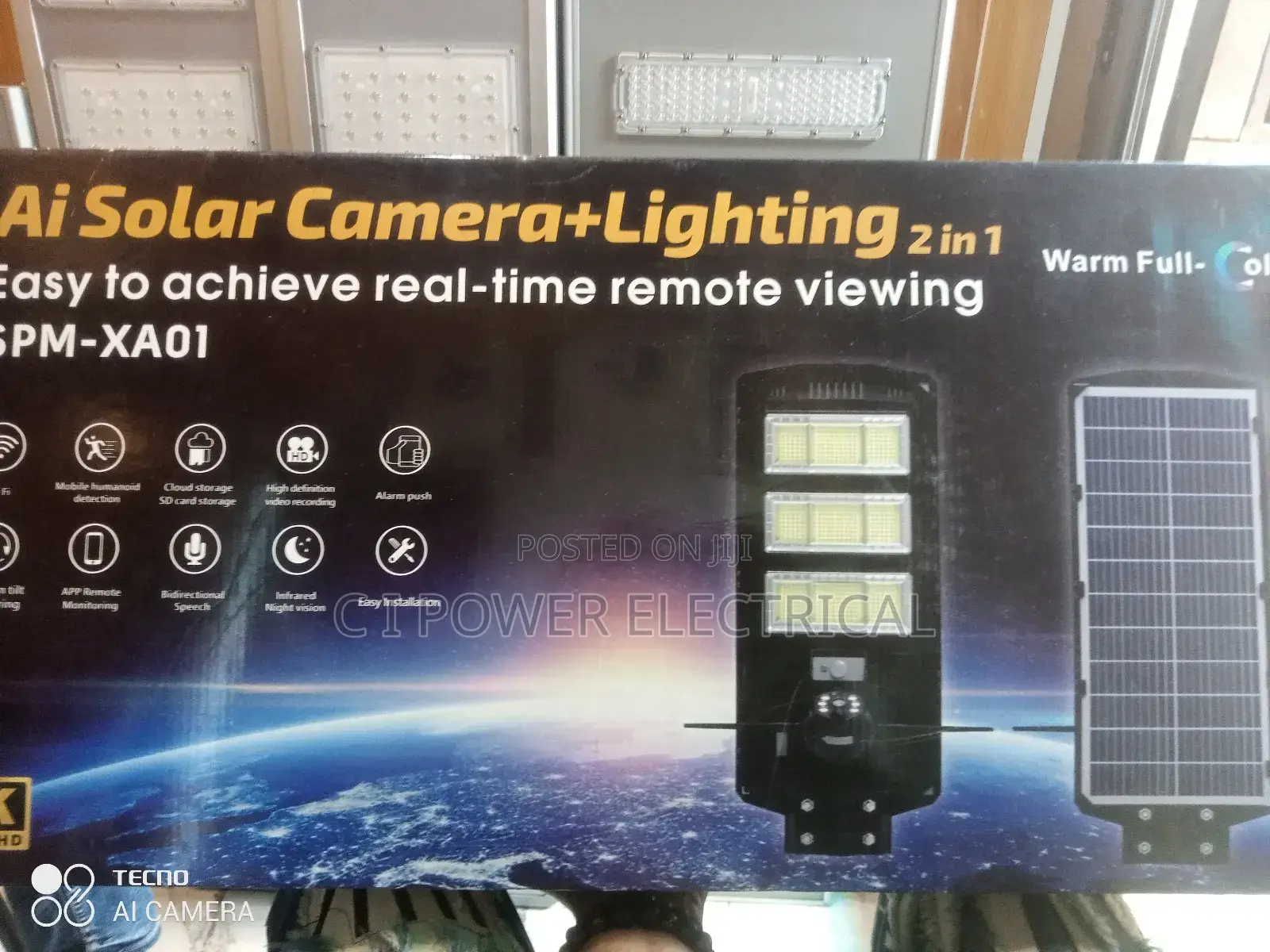 Solar Street Light Camera