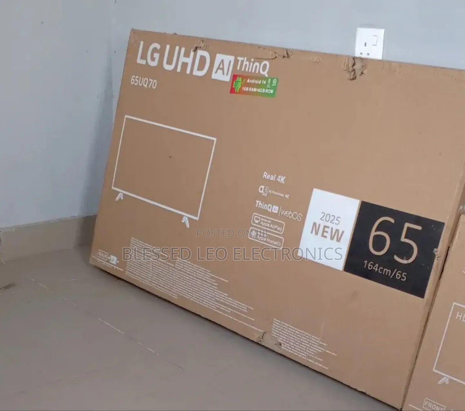 Lg 65 Inches Frameless Smart Tv