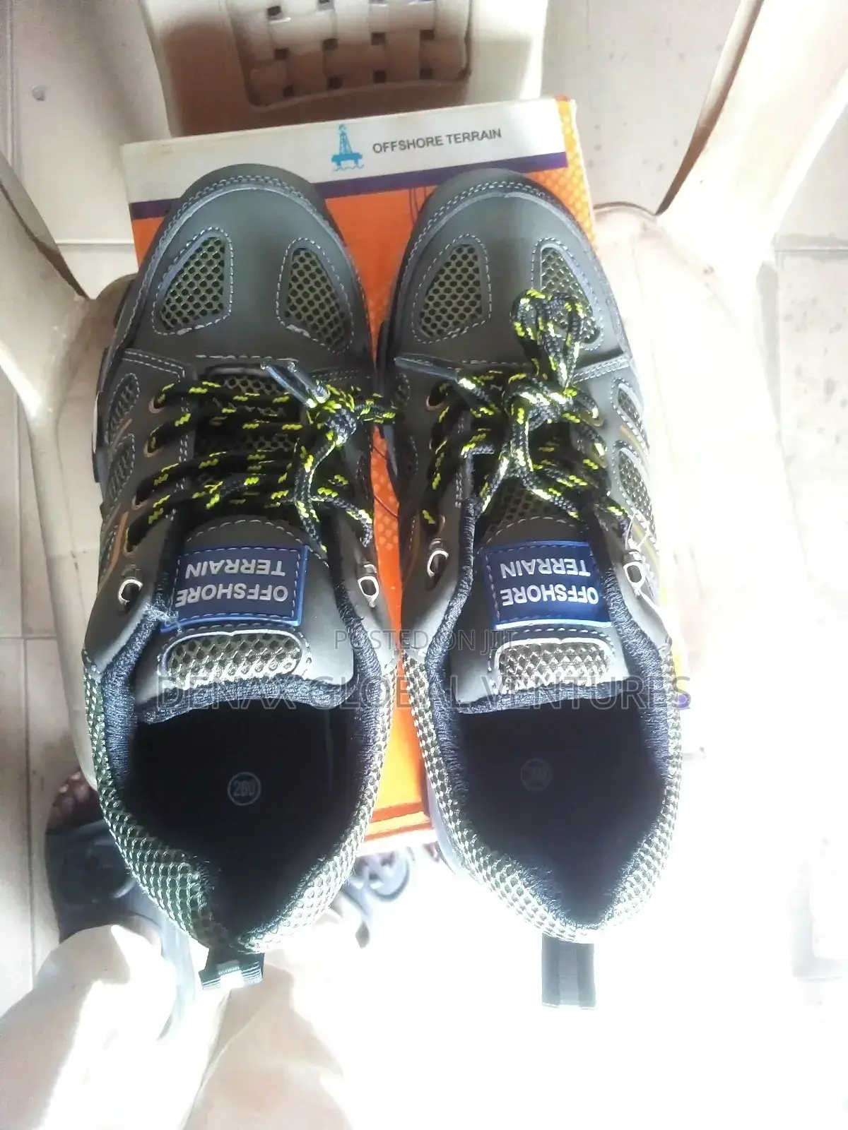Offshore Safety Canvas Boot