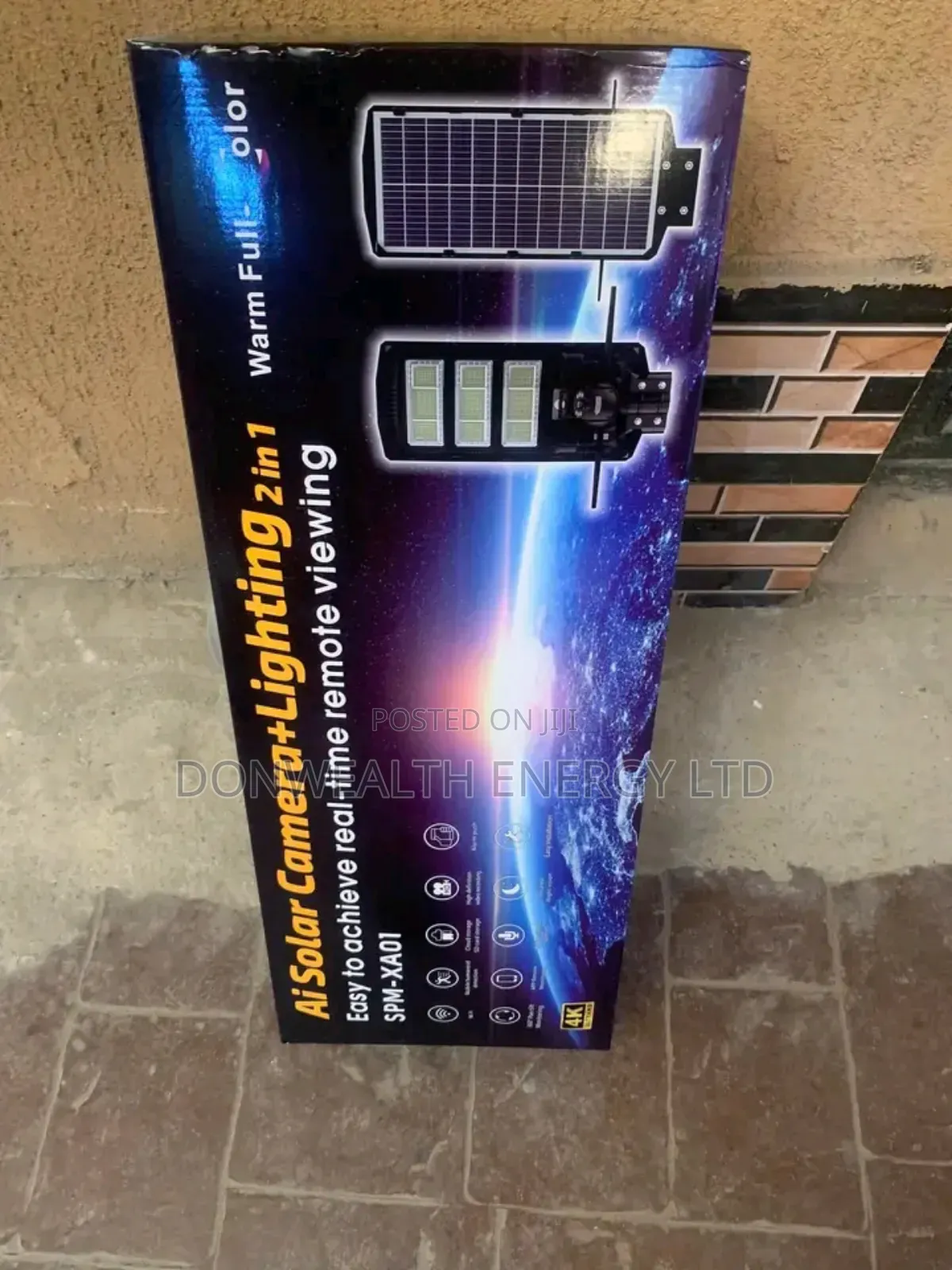 New Solar System CCTV All in One Camira Light