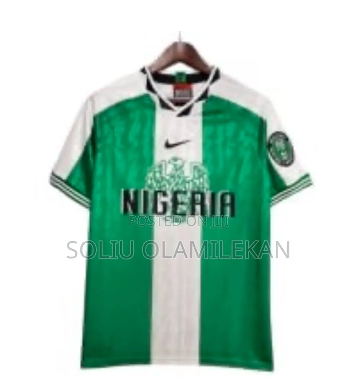 Nike Nigeria 1996 Retro Jersey