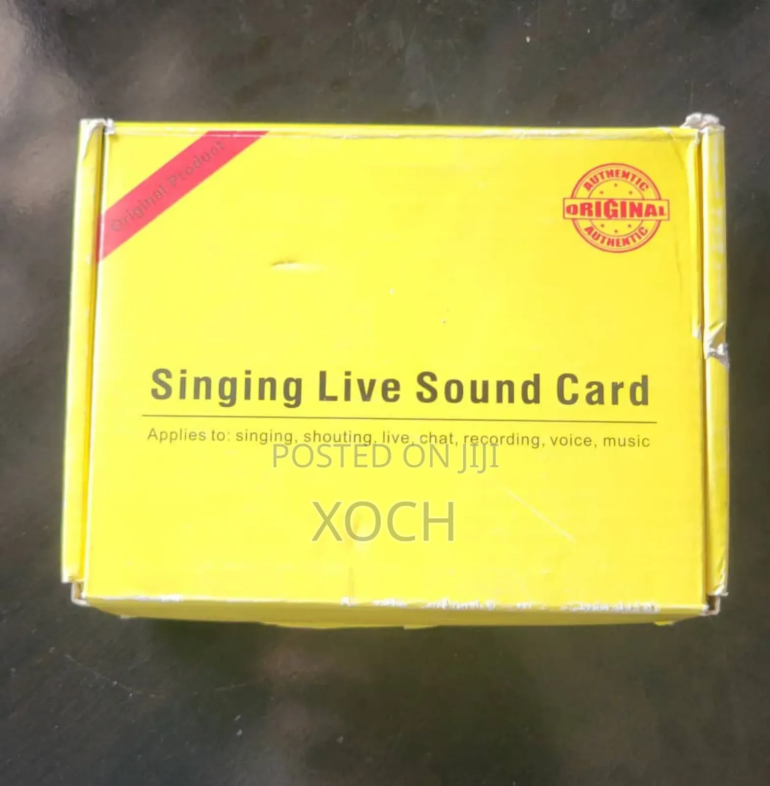 Singing Live Sound Card