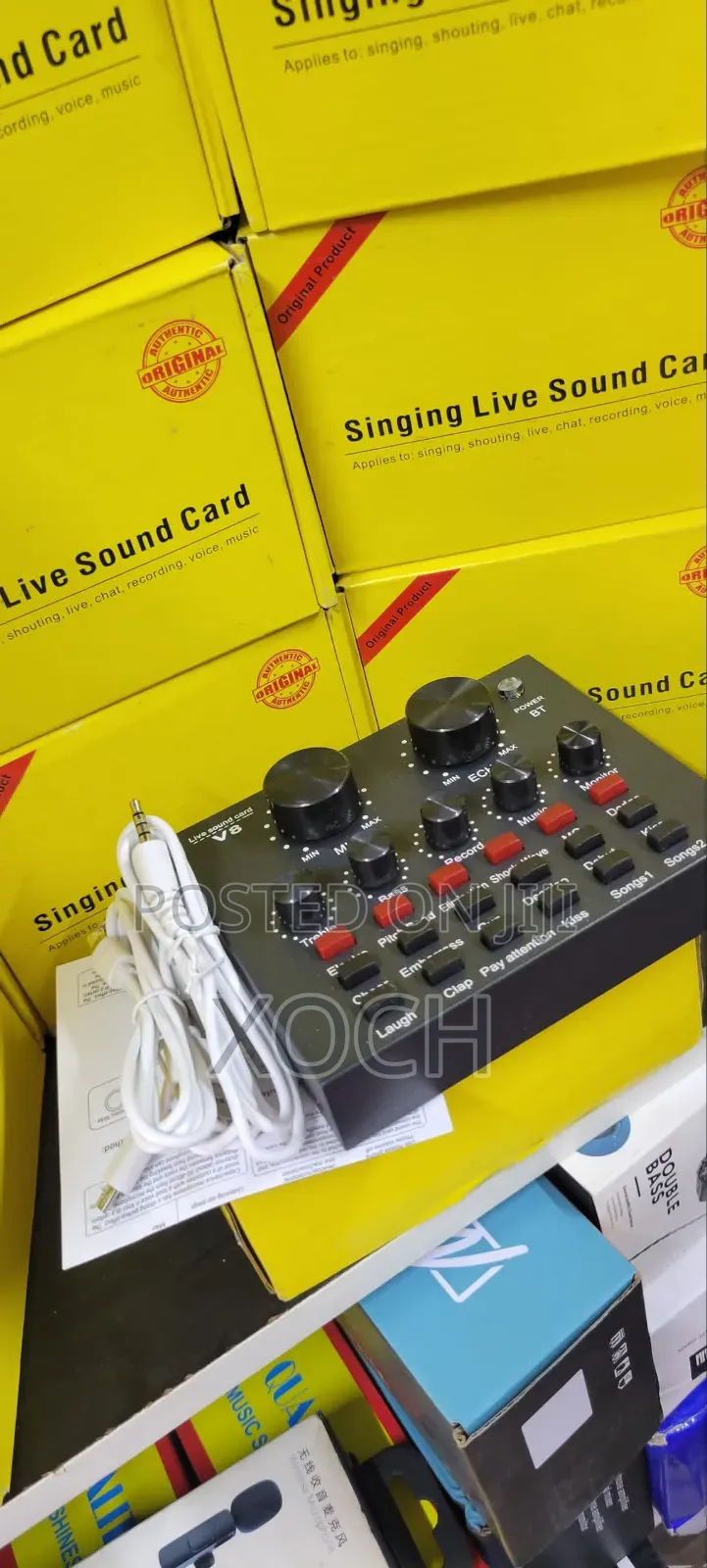 Singing Live Sound Card