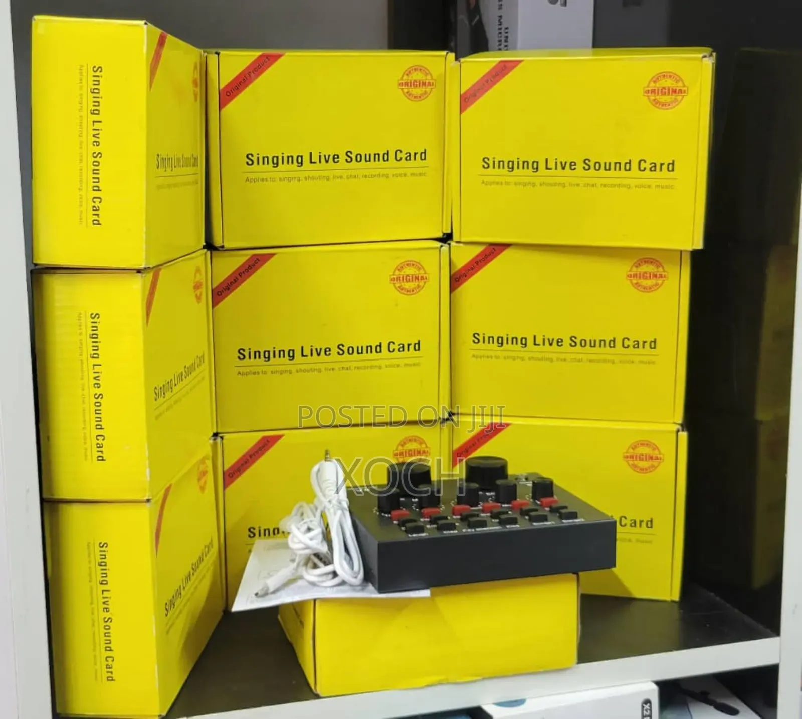 Singing Live Sound Card