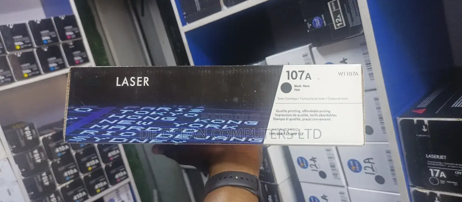 Laserjet 107a Black Toner Cartridge