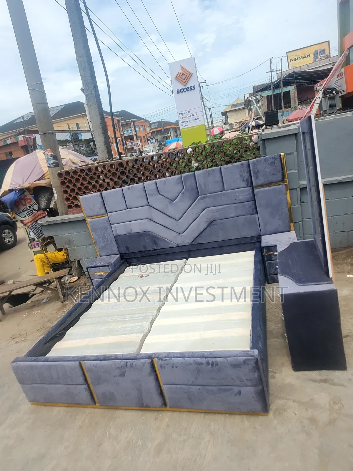 Quality 7by6 Padded Set of Bed.