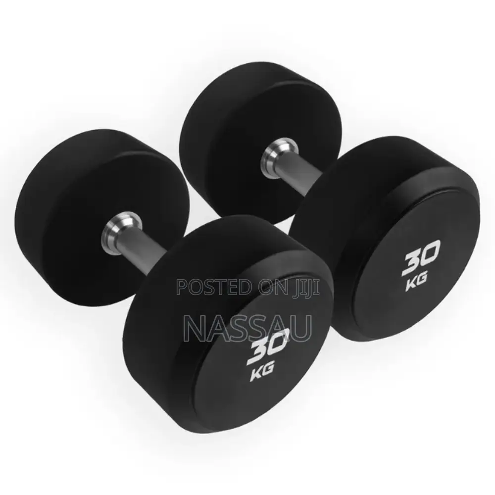 Pair of Round Commercial Dumbbell 30kg